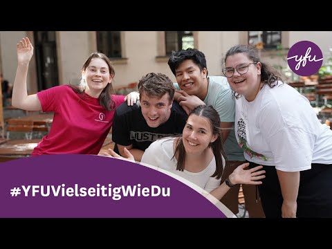 "YFU – vielseitig wie du" - Komm mit zum Kampagnenstart nach Würzburg