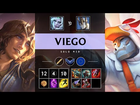 Viego Mid vs Galio: Dominating - EUW Diamond Patch 25.S1.1
