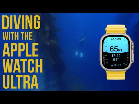 First Dive with the Apple Watch Ultra