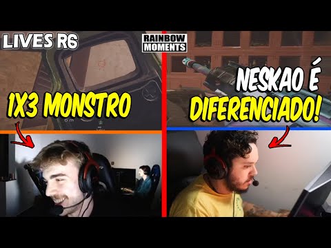 ALEMAO DESTRUINDO NA FPL, 4K INSANO DO NESK, RAZAH ZIKANDO E MAIS - MELHORES MOMENTOS LIVES R6