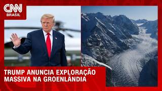 Vídeo: Trump anuncia exploração de petróleo, gás e minerais na Groenlândia | CNN NOVO DIA
