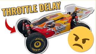 How to fix WLTOYS WL144010 THROTTLE DELAY