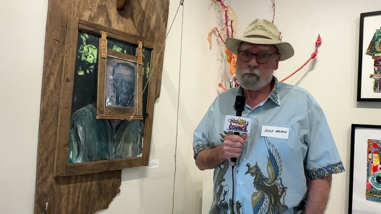 Meet Artist Hugh Mahon: Hear him explain his artwork