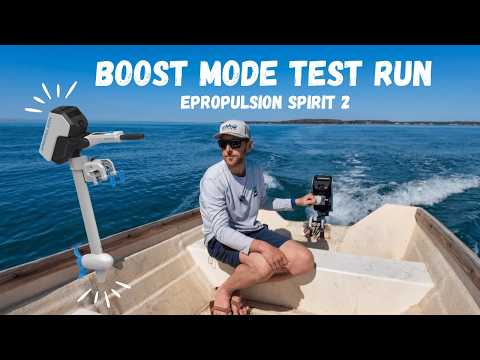 Testing Boost Mode on the ePropulsion Spirit 2
