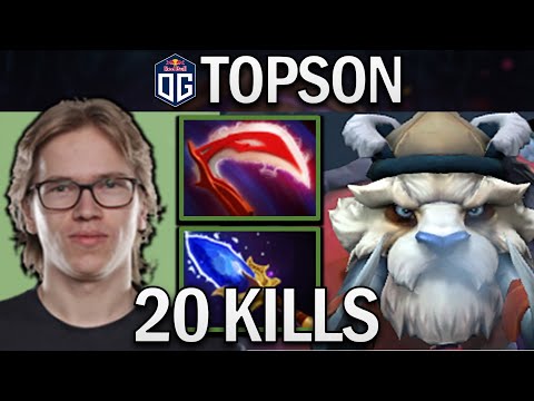 OG.TOPSON TUSK WITH 20 KILLS & DESO-AGHS - DOTA 2 7.31B PRO GAMEPLAY