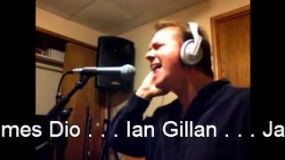 Jake E. Lee singer audition demo Badlands Medley