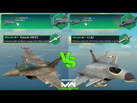 J-26 VS Rafale M | Strike Fighter Comparison | Modern Warships