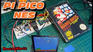 Raspberry Pico NES on a breadboard