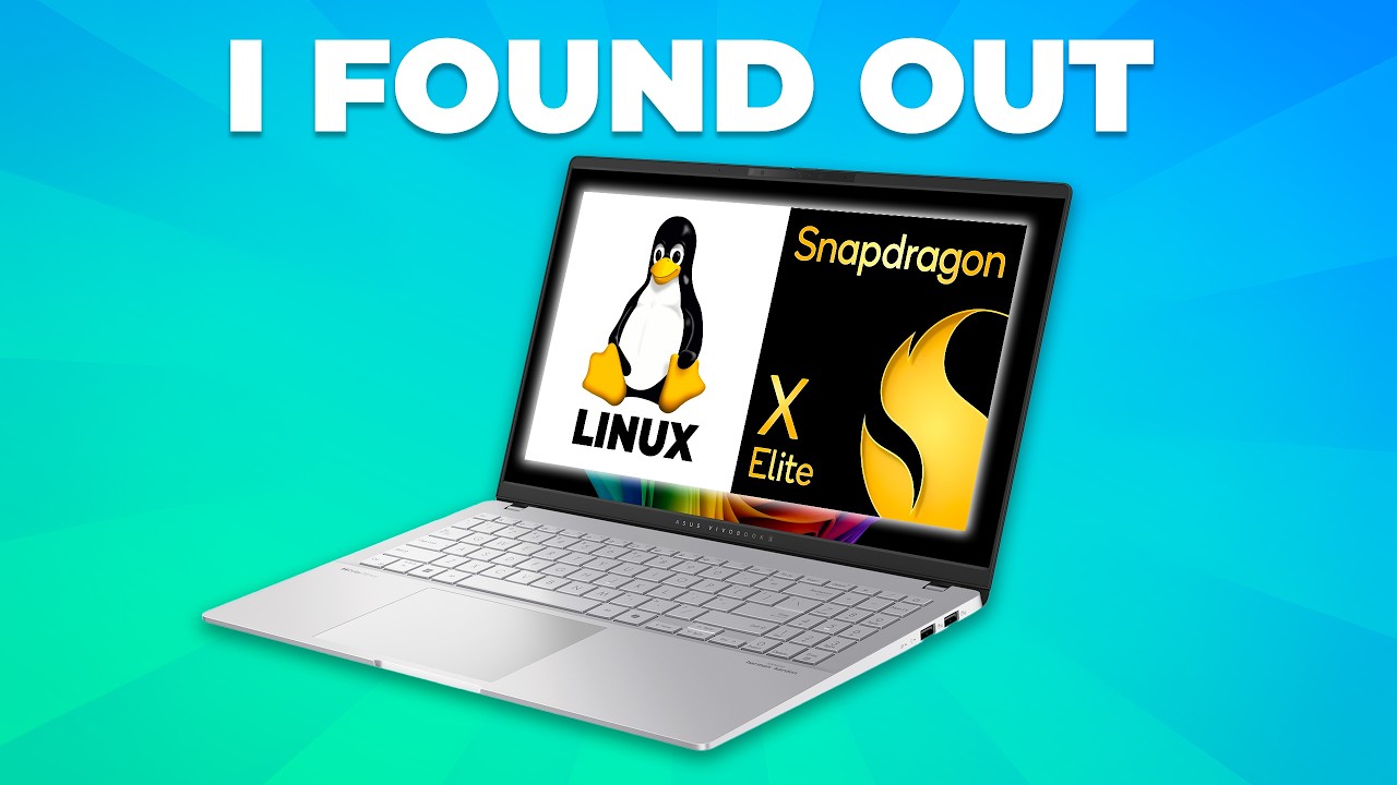 ...but you might not | Linux on X Elite laptops