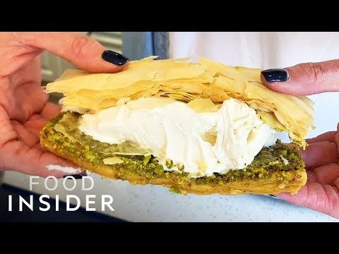 Booza Baklava Is The Ultimate Ice-Cream Sandwich
