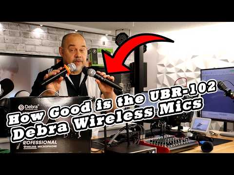 Sound Testing the Debra Pro Audio wireless UHF Microphones UBR-102 For My Karaoke System