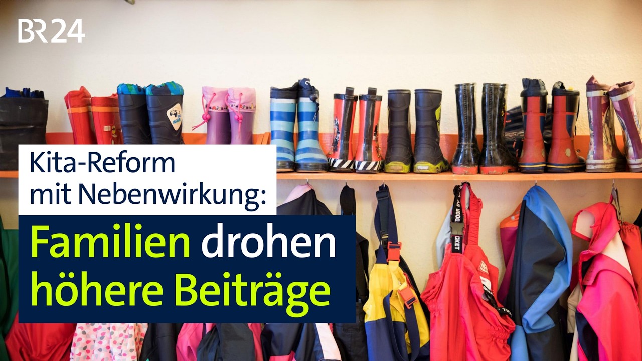 Kita-Reform: Müssen Familien bald tiefer in die Tasche greifen? | BR24