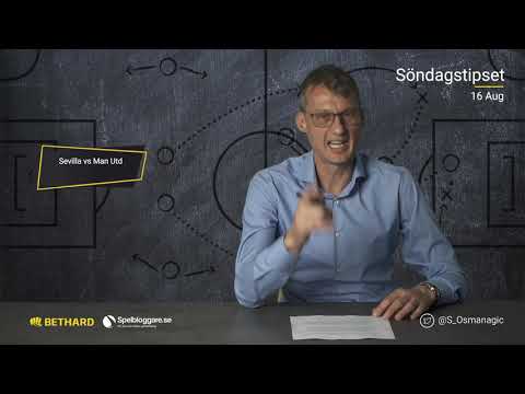 Speltips: Sevilla - Manchester United & Hammarby - Elfsborg
