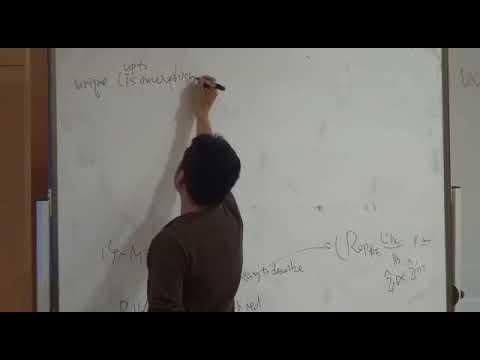 Seidai Yasuda (RIMS) / p-adic representations and p-adic Hodge theory 3 / 2012-10-26