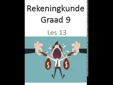 REKENINGKUNDE GRAAD 9: 26 Mei 2020 - periode 4 (26094)