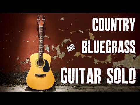 Tasteful Dynamic Country and Bluegrass Guitar Solo | Guitar Lesson Tutorial