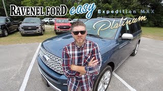 Here's a Tour of a $80,000 Ford Expedition MAX Platinum w/4x4 - In Depth Review | Ravenel Ford