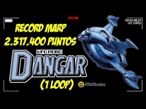 UFO ROBO DANGAR Arcade 1CC 1 Loop NICHIBUTSU 1986 (RECORD MARP) - 🎮JORDANI - "Game Not Over"