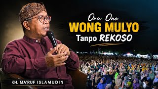 Download lagu 🔴 Kh. MA'RUF ISLAMUDIN TERBARU ‼️ PENGEN MULYO NGIBADAHO | PENGAJIAN LUCU 2026 mp3