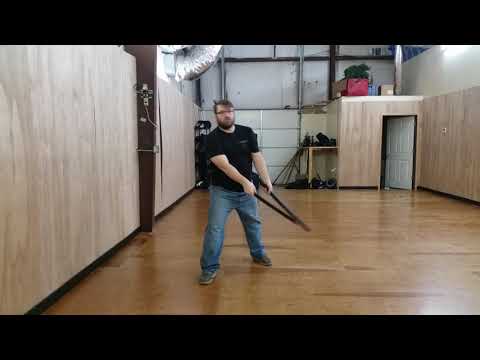 14 angles of attack doble baston/double stick Kombaton Modern Arnis