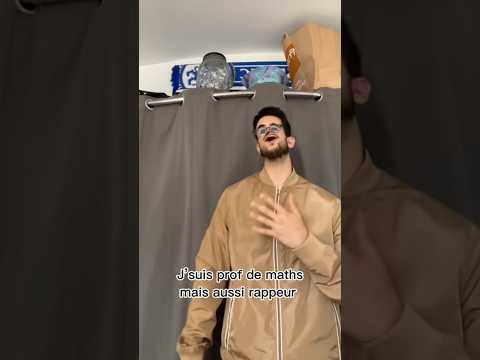 The math teacher becomes a rapper 😱