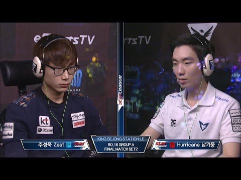 [SSL 2015 S2] Zest vs Hurricane RO.16 GroupA final Match set2 -EsportsTV, Starcraft 2