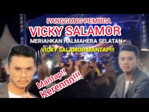 VICKY SALAMOR HADIR DENGAN PENAMPILAN LUAR BIASA||DI ACARA PELANTIKAN DPD KNPI HAL-SEL