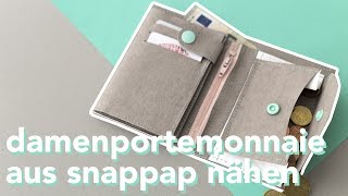 DIY | Damenportemonnaie aus SnapPap nähen