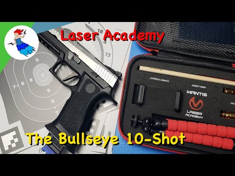 Mantis Laser Academy // Day 1 of 7 - The Mantisx Bullseye 10-Shot dry fire training system