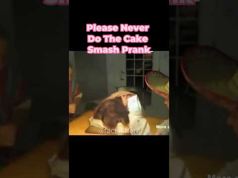 Never Do The Cake Smash Prank! #shorts