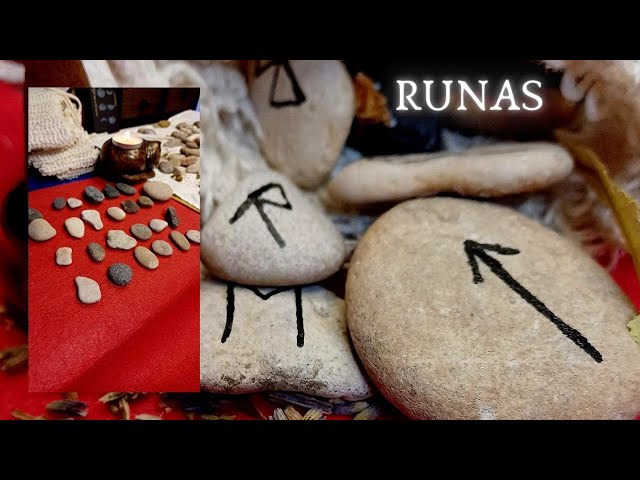 Vídeo relacionado con WICCSTAR 25 de Madera runas vikingas Piedra Bolsa Set con diseño y Significado pergamino