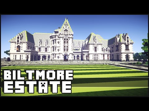 EPIC Biltmore Estate Build in Minecraft!