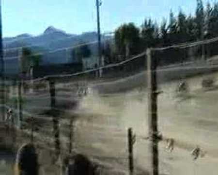 speedway sidechair crash