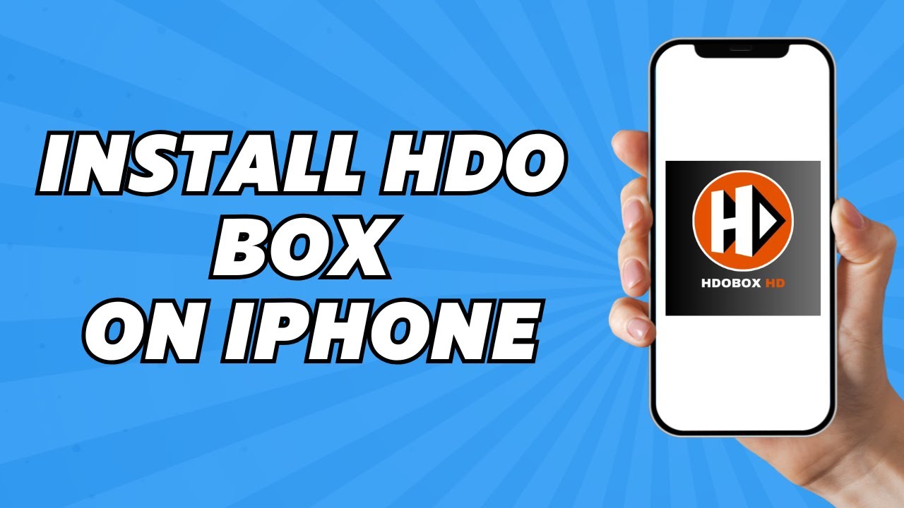 How to Install HDO Box on Iphone (IOS)