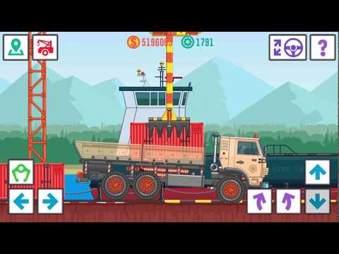 SUPER GAME BEST TRUCKER LITE TRANSPORTING ELECTRICAL PARTS TO A CAR FACTORY