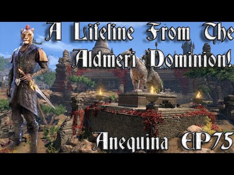 [75] A Lifeline From The Aldmeri Dominion! | Anequina Campaign -  TESTW