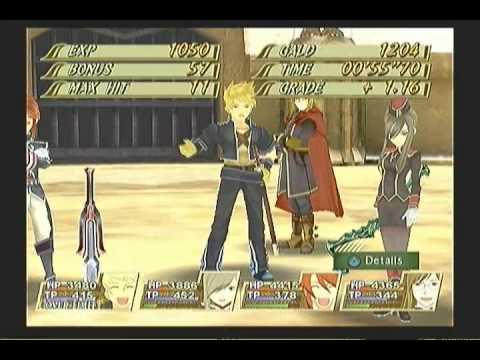 Tales of The Abyss: Beginner Coliseum Team Round