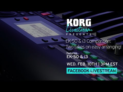 EK-50 and i3 Comparison: Two takes on easy arranging!