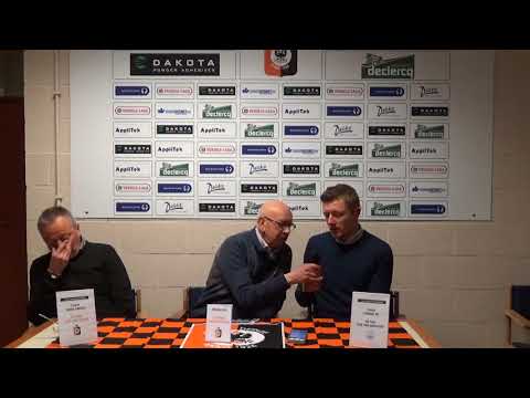 Persconferentie KMSK Deinze - Lommel SK (2018.02.24)