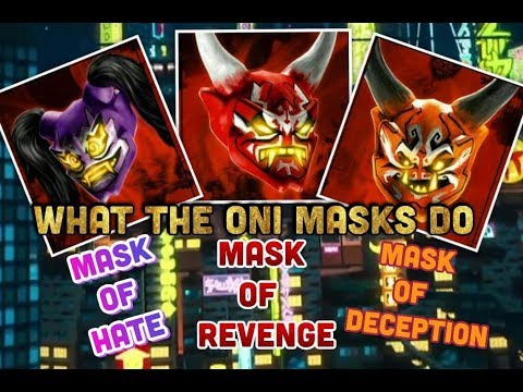 Ninjago Season 8 - What the Oni Masks do!
