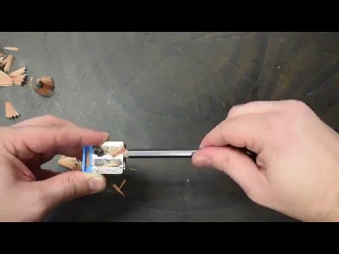 How to Use the KUM Masterpiece Pencil Sharpener