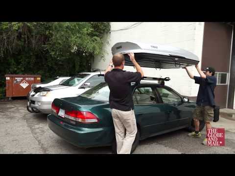 Part of a video titled Three tips for safely fastening things to the roof of your car - YouTube