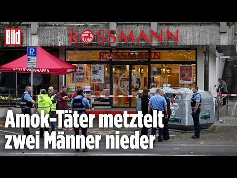 Messerattacke in Ludwigshafen: Killer tötet zwei Menschen
