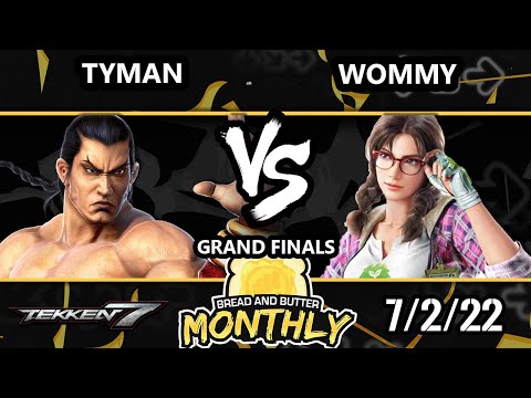 Bread and Butter 29 GRAND FINALS - NG-Wommy (Julia, Katarina) Vs. tyman [L] (Feng) Tekken 7