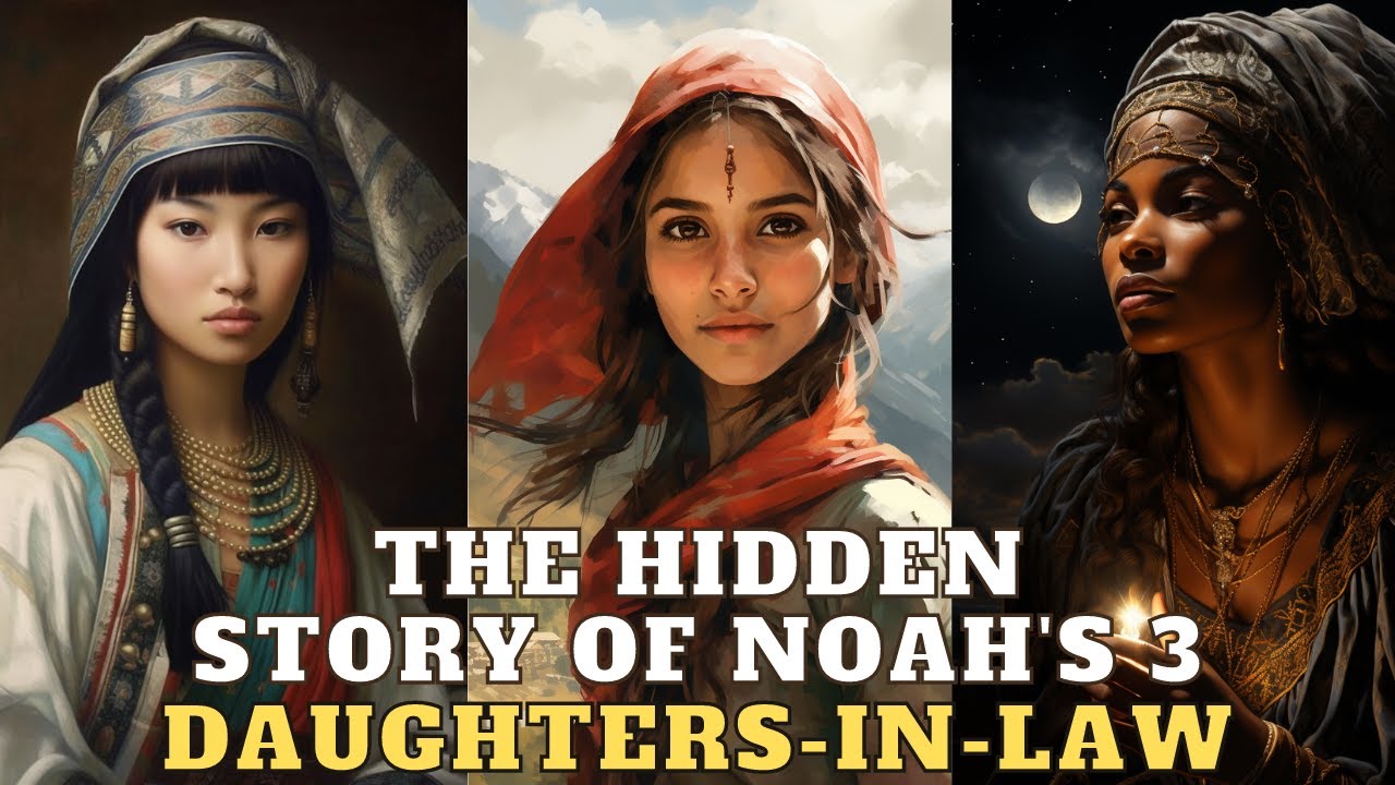 THE 3 WOMEN OF SHEM, HAM, AND JAPHETH NOAH'S DAUGHTER IN LAW ON THE ARK AND AFTER THE FLOOD