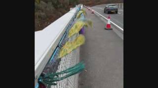 preview picture of video 'Stitches on the Bridge woollen bunting'