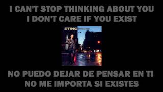 Sting - I Can&#39;t Stop Thinking About You (Subtitulado Inglés-Español) (Lyrics English-Spanish)