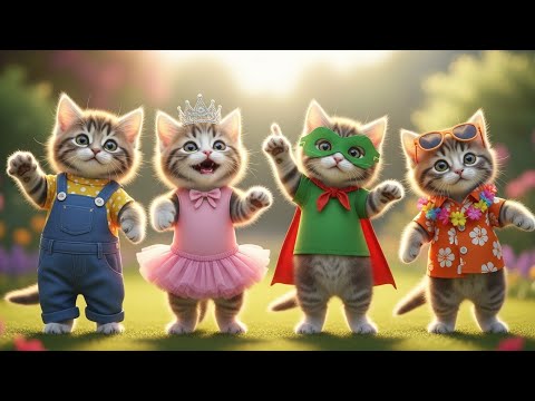 Beautiful kitten dancing 💃 😍 ♥️. 