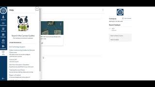Getting Help in Canvas