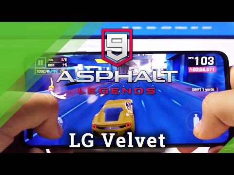 Asphalt 9 Gameplay on LG Velvet – Gaming Quality Checkup